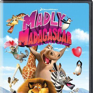 Madly Madagascar 2013 NR Voices Ben Stiller DreamWorks DVD Animated Comedy